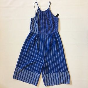 Cynthia Steffe 10 romper jumpsuit midi halter new